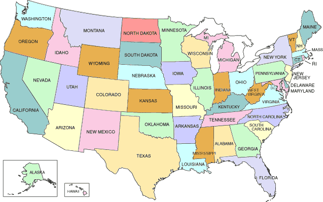 USA States